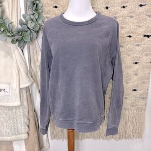 Universal Thread Slate Gray/Purple  pullover sweatshirt size M
